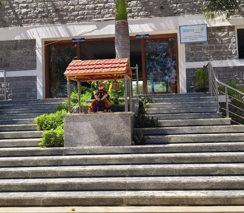 Maanya Resort Front View